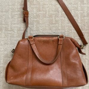 Madewell brown leather purse